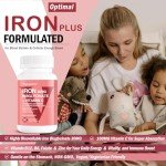 Vegan Iron Bisglycinate with Vitamin C & B12