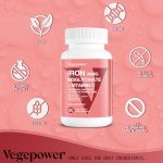 Vegan Iron Bisglycinate with Vitamin C & B12