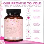 Prenatal Multivitamins with Folic Acid & DHA – 60 Softgels