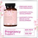 Prenatal Multivitamins with Folic Acid & DHA – 60 Softgels
