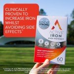 Active Iron Supplement - Gentle Iron Pills (60 Capsules)