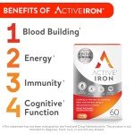 Active Iron Supplement - Gentle Iron Pills (60 Capsules)
