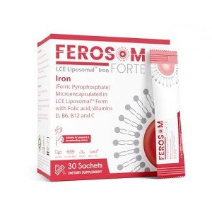 Liposomal Iron Supplement Powder with Vitamins - Berry Flavor