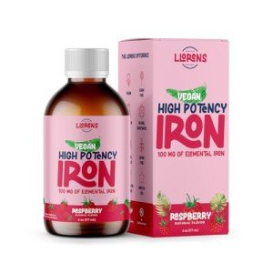 High Potency Liquid Iron Supplement for Adults