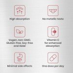 Liposomal Iron Supplement Powder with Vitamins - Berry Flavor