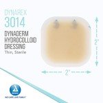 Dynarex Hydrocolloid Dressings, 2" x 2", Sterile