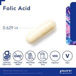 Pure Encapsulations Folic Acid - 60 Capsules