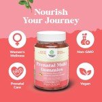 Vegan Prenatal Gummies with Iron & Folic Acid