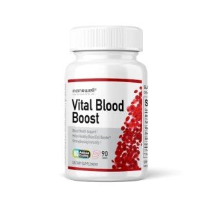 NANOWELL Vital Blood Boost Supplement - 90 Tablets
