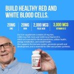 NANOWELL Vital Blood Boost Supplement - 90 Tablets