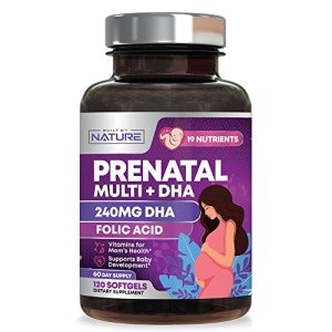 Prenatal Multivitamins with DHA & Omega-3 - 120 Softgels