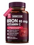 High Potency Iron Supplement with Vitamin C, 60 Tabs