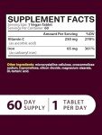 High Potency Iron Supplement with Vitamin C, 60 Tabs