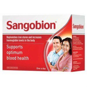 Sangobion Iron Supplement with Vitamins for Energy & Immunity