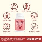 Vegepower Iron Bisglycinate Supplement with Vitamin Boost