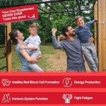 Sugar-Free Vegan Iron Gummies for Women, 60 Count