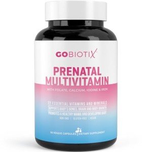 GOBIOTIX Prenatal Vitamins with Essential Nutrients