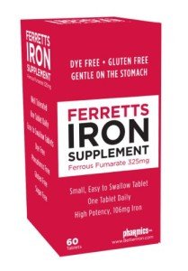 Ferrets Iron Supplement Tablets - High Potency 60 ct