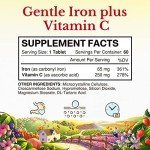 Vitalitown High Potency Iron Supplement with Vitamin C