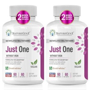 NatureGenX Daily Methylated Multivitamin - 120 Vegan Capsules