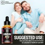 Iron Supplement with Vitamin B12 Boost