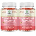 Vegan Prenatal Gummies with Iron and Folic Acid