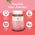 Vegan Prenatal Gummies with Iron and Folic Acid