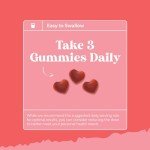 Vegan Prenatal Gummies with Iron and Folic Acid