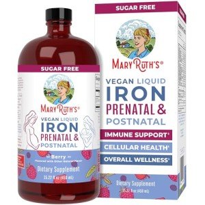 Organic Liquid Iron Supplement for Moms & Babies