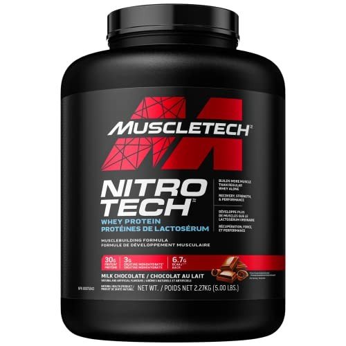Muscletech Nitro Tech Protein Powder - Chocolate 5lbs