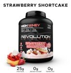 Revolution Nutrition High Whey Protein Powder - Strawberry Shortcake