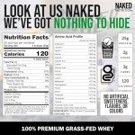 Grass Fed Naked Whey Protein Powder - 2LB