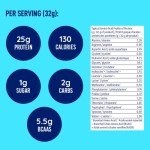 Vanilla Whey Protein Powder, 832g