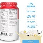 BioSteel Vanilla 100% Whey Protein Powder, 25 Servings