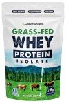 Grass Fed Whey Isolate Protein Powder - Unflavored