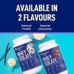 Grass-Fed Whey Isolate Protein Powder - Natural Vanilla