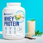 LEANFIT Whey Protein Powder, Natural Vanilla, 25g Protein