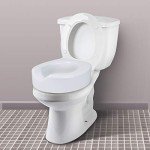 Quick-Lock 4" Raised Toilet Seat by Carex