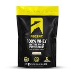 Ascent Vanilla Bean Whey Protein Powder - 2 lbs