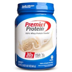 Vanilla Whey Protein Powder by Premier Protein (17 Servings)