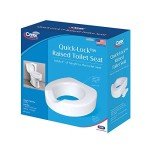 Quick-Lock 4" Raised Toilet Seat by Carex