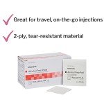 McKesson Sterile Alcohol Prep Pads - Box of 100
