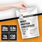 Whey Protein Concentrate - 80% Protein, Unflavored