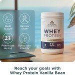 Ancient Nutrition Grass Fed Whey Protein, Vanilla Bean