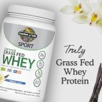 Grass Fed Clean Whey Protein Isolate - Vanilla 23oz
