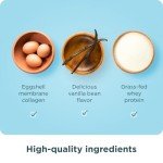 Ancient Nutrition Grass Fed Whey Protein, Vanilla Bean