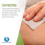 Dynarex Sterile Medium Alcohol Prep Pads - 200/Box