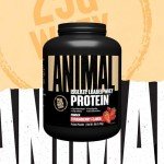 Animal Whey Isolate Protein Powder - Strawberry 4lb
