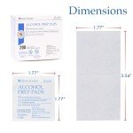 Sterile Large Alcohol Prep Pads - 200 Count