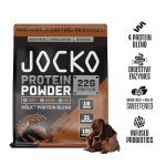 Jocko MOLK Chocolate Protein Powder, 22g Protein